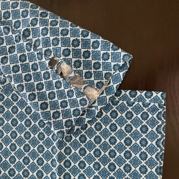 89th & Madison Capri Pants - Blue and White Size Medium EUC - Picture 10 of 10